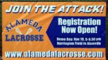 Alameda Lacrosse sports banner