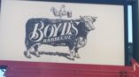 Boyd's Barbecue outdoor signage