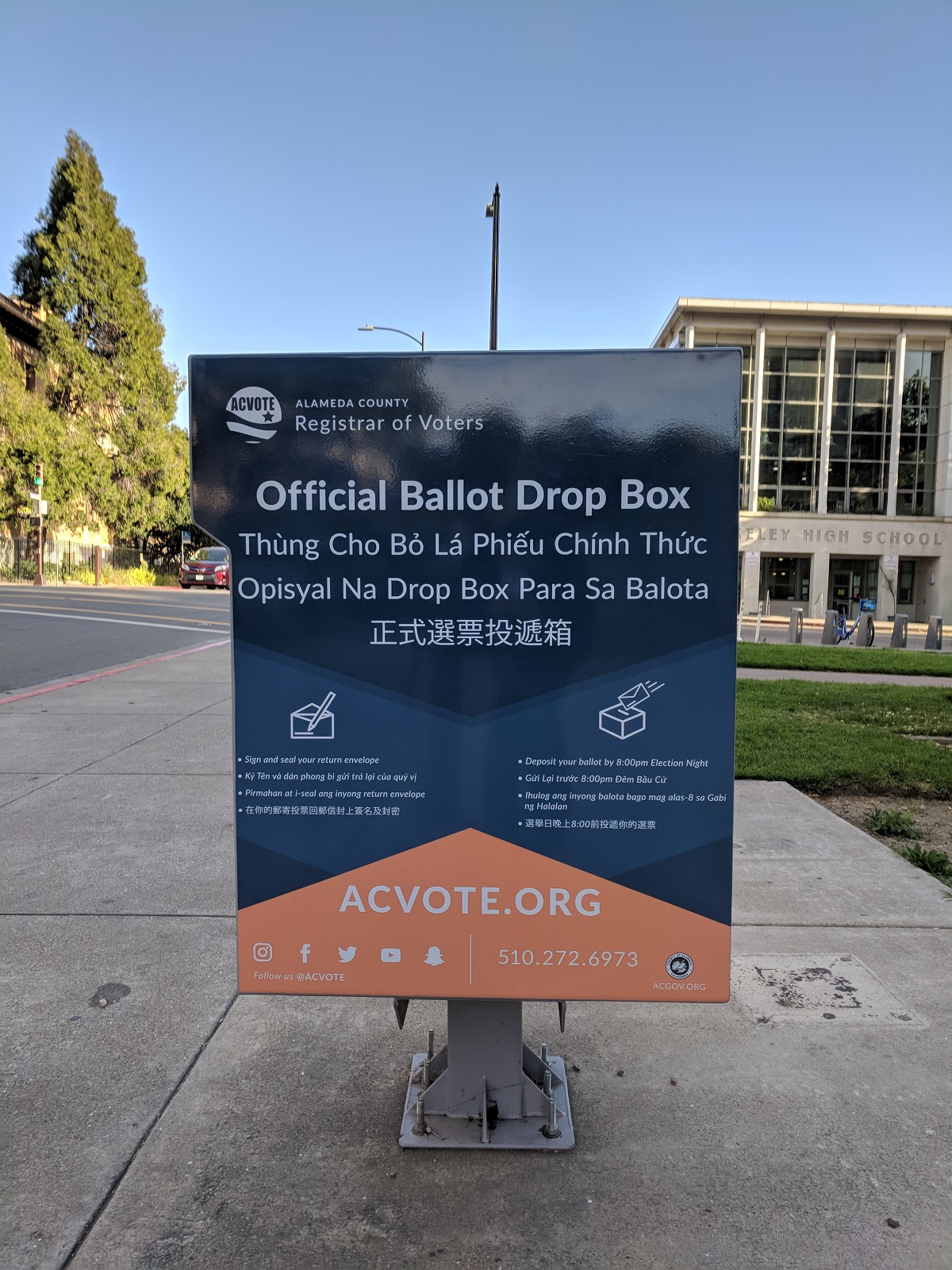 Voter box wraps san francisco bay area
