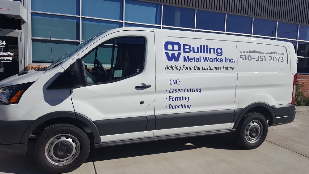 Bulling Metal Works Inc vehicle decals