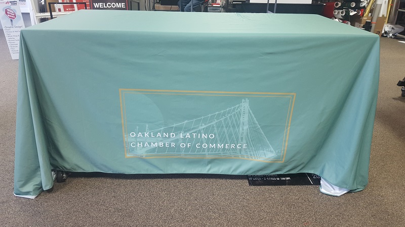 Oakland Latino Chamber of Commerce table cover