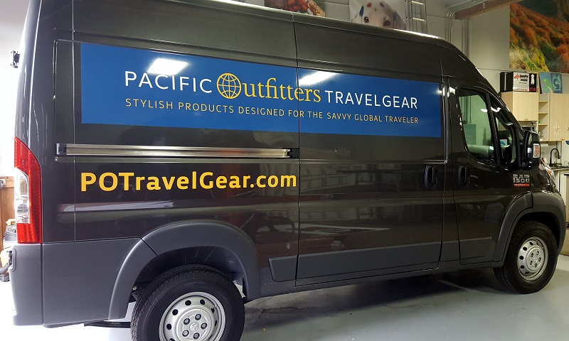 Pacific Outfitters vehicle decals