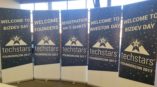 Foundercon banner stands