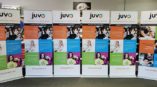 Juvo standing banners