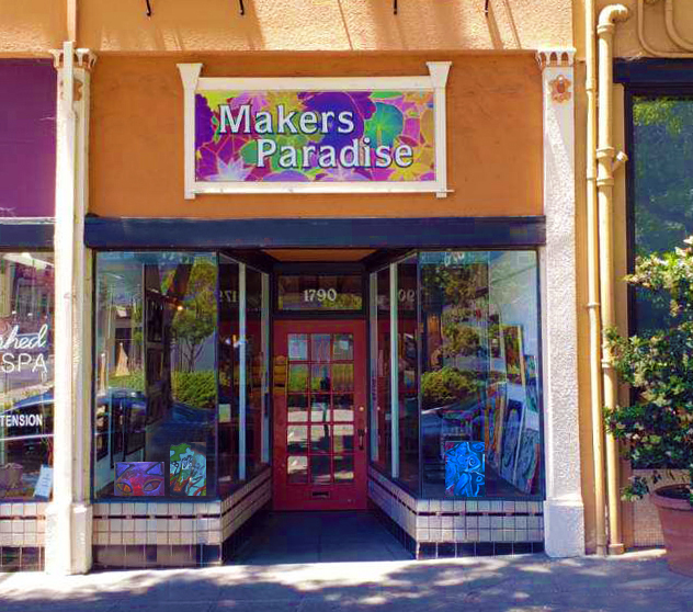 Makers Paradise sign