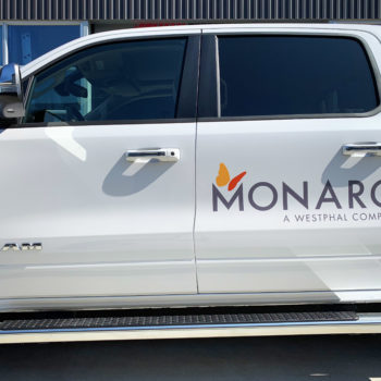 Monarq vehicle graphic