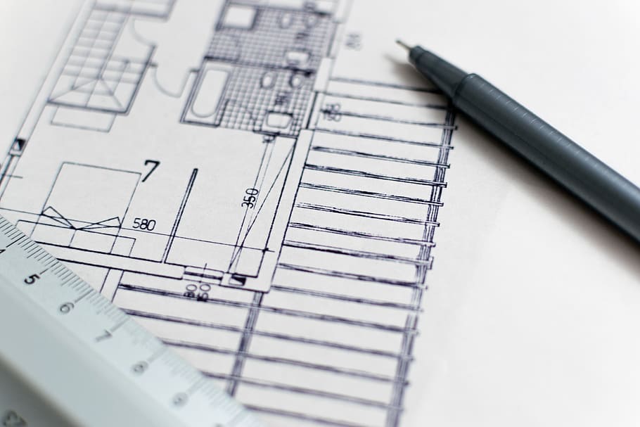 architectural drawings and blueprints