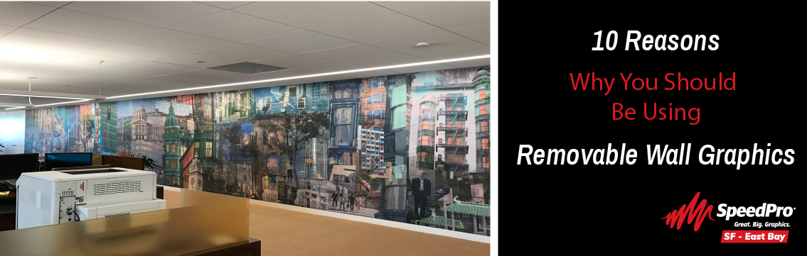 10 Reasons why you should be using removable wall graphics
