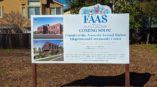 FAAS outdoor monument sign