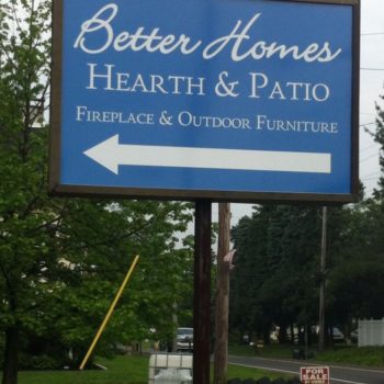 Better Homes directional signage