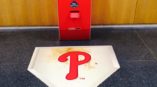 Phillies home plate floor graphic