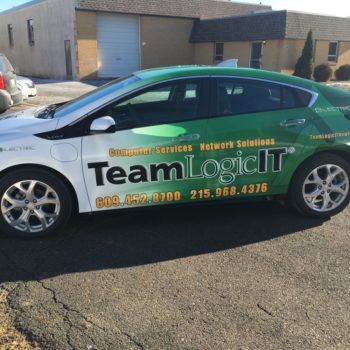 Team Logic IT vehicle wrap