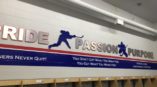 Hockey locker room signage