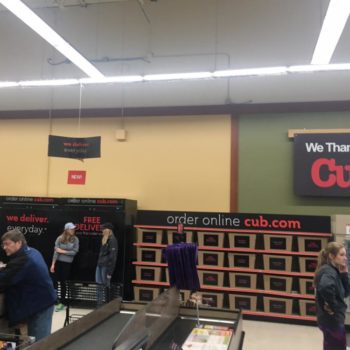 Cub groceries delivering decals