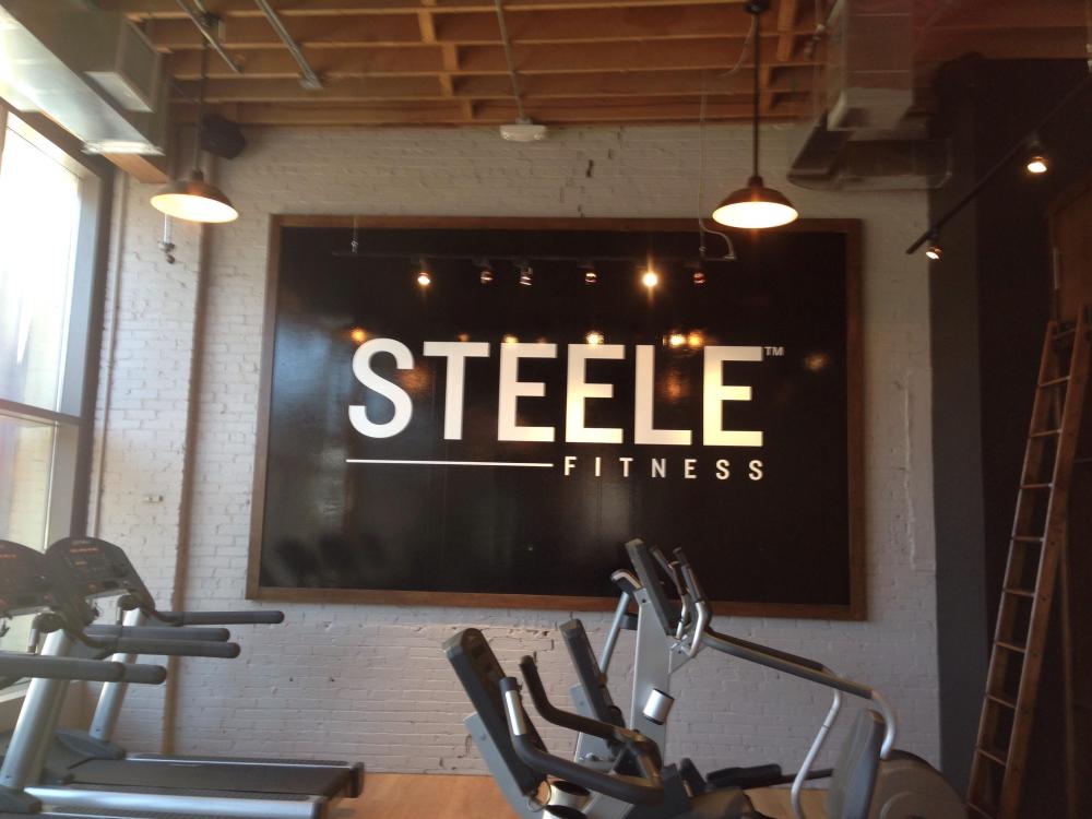Steele Fitness Sign