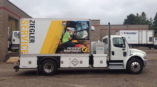 Maintenance service truck wrap Ziegler Fleet Graphics Minneapolis Eden Prairie Edina Bloomington