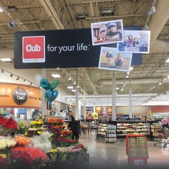 Apple Valley, Minnesota POP retail grocery signage