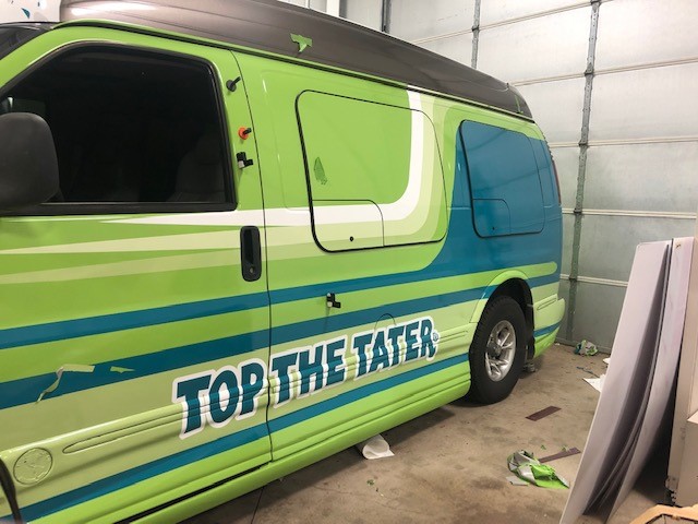 Eden Prairie, Minnesota van wrap Top the Tater