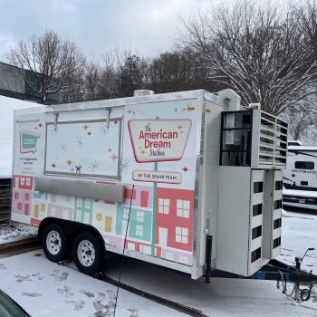 Eden Prairie, Minnesota trailer wrap food truck