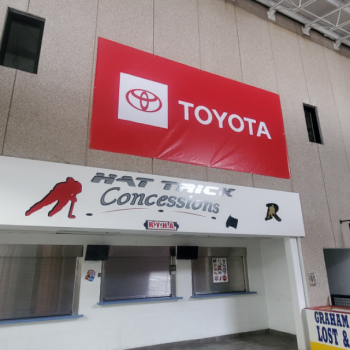 Minneapolis, Minnesota Large indoor banners event graphics Toyota