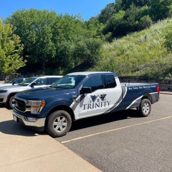 Eden Prairie, Minnesota vehicle fleet wrap Trinity Exteriors