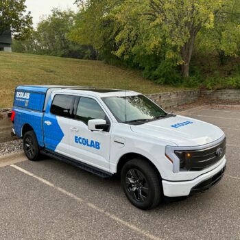 Eden Prairie, Minnesota Vehicle decals wraps Fleet graphics for Ecolab