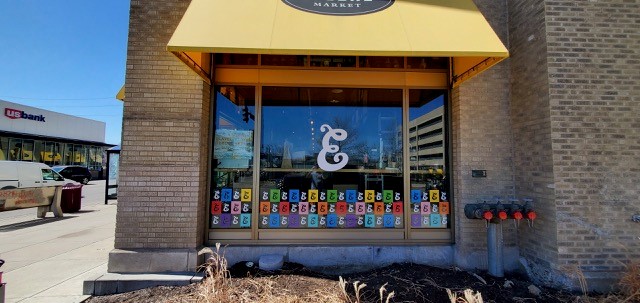 Minneapolis, Minnesota retail window graphics for Eastlake Craft Brewery