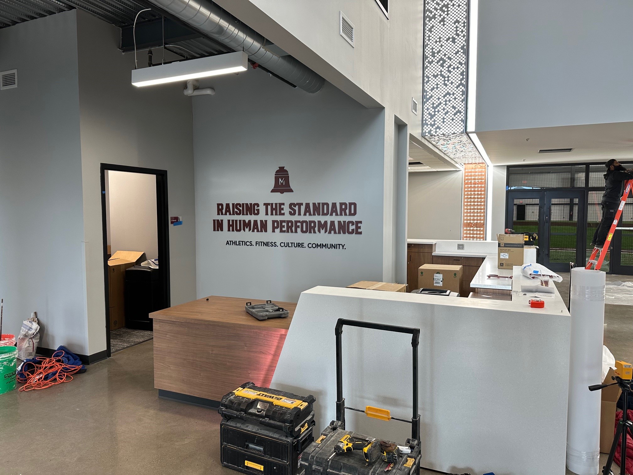 Savage, Minnesota indoor wall graphics for MASH