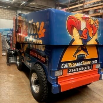 Minneapolis, Minnesota full Zamboni Wrap for Rise & Shine
