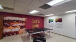 Edina, Minnesota wall mural office graphics Smuckers