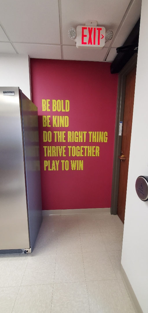 Edina, Minnesota wall mural office graphics Smuckers Twin Cities