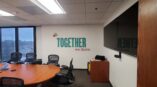 Edina, Minnesota wall mural office graphics Smuckers