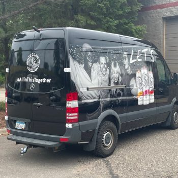 Eden Prairie, Minnesota vehicle wrap featuring a partial wrap on a black sprinter van with graphics of people having fun and drinking cans for White Claw.Vehicles Graphics and Wraps. Custom vehicle wrap installation in Eden Prairie, Minneapolis, and St. Paul by SpeedPro Imaging Fleet vehicle graphics in Bloomington, Edina, and St. Louis Park for branded company vehicles Commercial vehicle wraps in Hopkins, Minnetonka, and Excelsior for mobile advertising Vehicle graphics near me in Richfield, Golden Valley, and Maple Grove for business branding Full vehicle wraps in Rogers, Shakopee, and Chaska for high-impact advertising on the road Twin Cities fleet graphics and wraps in Chanhassen, Eden Prairie, and Prior Lake Custom van wraps in Savage, Burnsville, and Bloomington for local service businesses Truck graphics and vehicle decals in Minneapolis, St. Paul, and Maple Grove Partial vehicle wraps in Edina, St. Louis Park, and Hopkins for cost-effective branding High-impact vehicle wraps in Minnetonka, Excelsior, and Chanhassen for business promotion Fleet branding and vehicle graphics in Golden Valley, Richfield, and Savage Custom car wraps in Prior Lake, Shakopee, and Chaska for business and promotional use Twin Cities vehicle wrap services in Rogers, Maple Grove, and Burnsville Vehicle wraps near me in Eden Prairie, Minneapolis, and surrounding suburbs Commercial fleet graphics in St. Paul, Bloomington, and Edina for consistent brand visibility