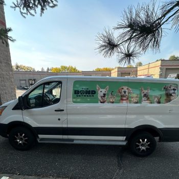Eden Prairie, Minnesota vehicle wrap featuring a white sprinter van with graphics of multiple cats and dogs with a green background. Vehicles Graphics and Wraps. Custom vehicle wrap installation in Eden Prairie, Minneapolis, and St. Paul by SpeedPro Imaging Fleet vehicle graphics in Bloomington, Edina, and St. Louis Park for branded company vehicles Commercial vehicle wraps in Hopkins, Minnetonka, and Excelsior for mobile advertising Vehicle graphics near me in Richfield, Golden Valley, and Maple Grove for business branding Full vehicle wraps in Rogers, Shakopee, and Chaska for high-impact advertising on the road Twin Cities fleet graphics and wraps in Chanhassen, Eden Prairie, and Prior Lake Custom van wraps in Savage, Burnsville, and Bloomington for local service businesses Truck graphics and vehicle decals in Minneapolis, St. Paul, and Maple Grove Partial vehicle wraps in Edina, St. Louis Park, and Hopkins for cost-effective branding High-impact vehicle wraps in Minnetonka, Excelsior, and Chanhassen for business promotion Fleet branding and vehicle graphics in Golden Valley, Richfield, and Savage Custom car wraps in Prior Lake, Shakopee, and Chaska for business and promotional use Twin Cities vehicle wrap services in Rogers, Maple Grove, and Burnsville Vehicle wraps near me in Eden Prairie, Minneapolis, and surrounding suburbs Commercial fleet graphics in St. Paul, Bloomington, and Edina for consistent brand visibility