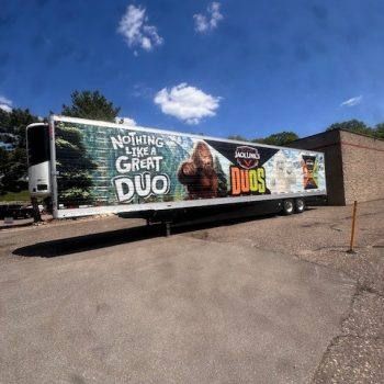 Jack Link's Trailer Wrap Minneapolis, St. Paul, Eden Prairie, Edina, Minnetonka, Bloomington, Prior Lake, Twin Cities Vehicles Graphics and Wraps. Custom vehicle wrap installation in Eden Prairie, Minneapolis, and St. Paul by SpeedPro Imaging Fleet vehicle graphics in Bloomington, Edina, and St. Louis Park for branded company vehicles Commercial vehicle wraps in Hopkins, Minnetonka, and Excelsior for mobile advertising Vehicle graphics near me in Richfield, Golden Valley, and Maple Grove for business branding Full vehicle wraps in Rogers, Shakopee, and Chaska for high-impact advertising on the road Twin Cities fleet graphics and wraps in Chanhassen, Eden Prairie, and Prior Lake Custom van wraps in Savage, Burnsville, and Bloomington for local service businesses Truck graphics and vehicle decals in Minneapolis, St. Paul, and Maple Grove Partial vehicle wraps in Edina, St. Louis Park, and Hopkins for cost-effective branding High-impact vehicle wraps in Minnetonka, Excelsior, and Chanhassen for business promotion Fleet branding and vehicle graphics in Golden Valley, Richfield, and Savage Custom car wraps in Prior Lake, Shakopee, and Chaska for business and promotional use Twin Cities vehicle wrap services in Rogers, Maple Grove, and Burnsville Vehicle wraps near me in Eden Prairie, Minneapolis, and surrounding suburbs Commercial fleet graphics in St. Paul, Bloomington, and Edina for consistent brand visibility