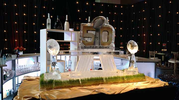 Super Bowl 50 display