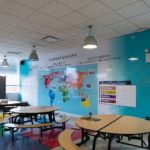 Map wall covering