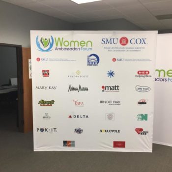 Women Ambassador's Forum sponsor logo event graphics