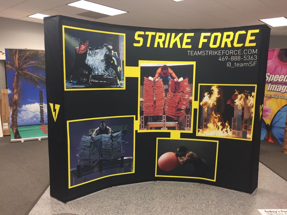 StrikeForce event graphics
