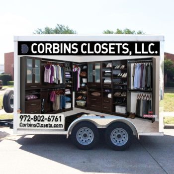 Corbin's Closets LLC trailer wrap