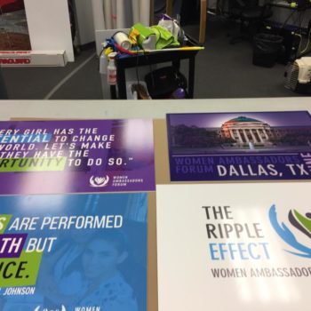 The Ripple Effect event graphics