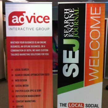 Marketing retractable banners
