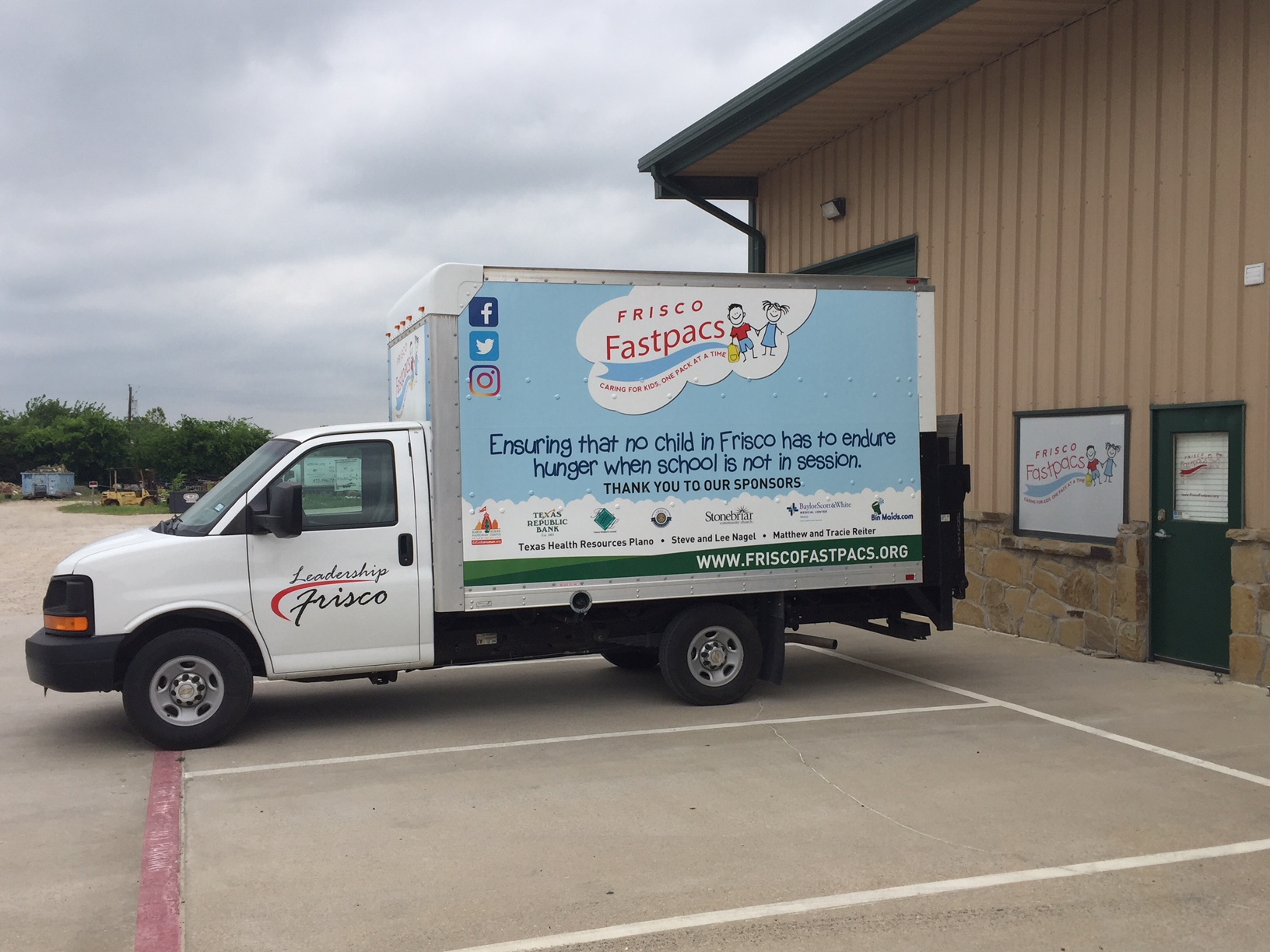 Frisco Fastpacs truck wrap