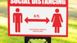 Covid 19 Floor Graphics - Social Distancing