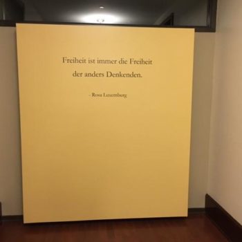 Wall quotes in German 