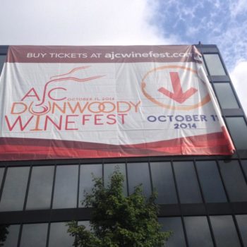 AJC Dunwoody Wine Fest Banner 