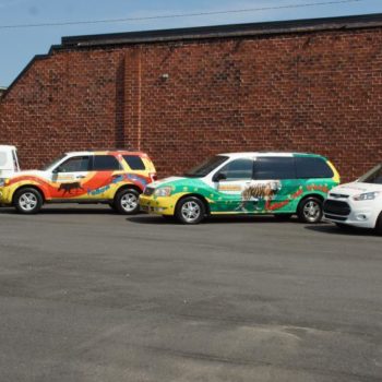 Atlanta Zoo vehicle fleet wraps 