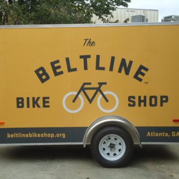 The Beltline Bike Shop vehicle wrap 