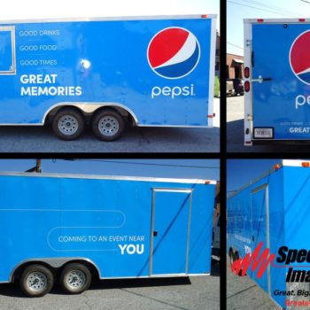 Pepsi vehicle fleet wrap 