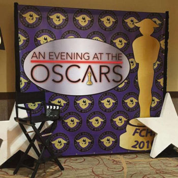 An Evening at the Oscars Standing Sign